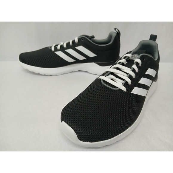 Adidas Men's Lite Racer CLN Running Shoes EE8138 Black White Sz 9.5 - Picture 4 of 9